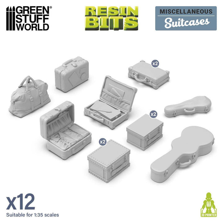 Suitcases 1:35 (Green Stuff World)
