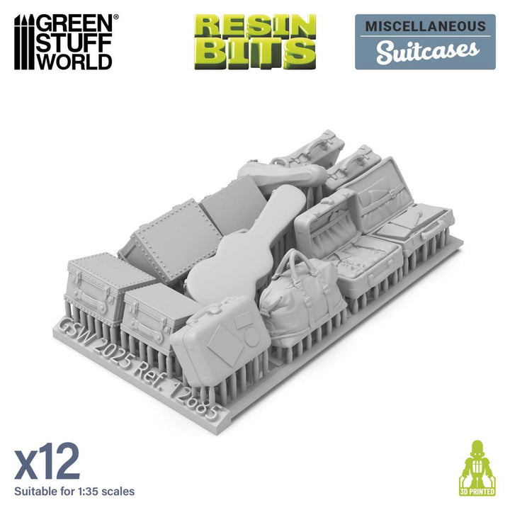 Suitcases 1:35 (Green Stuff World)