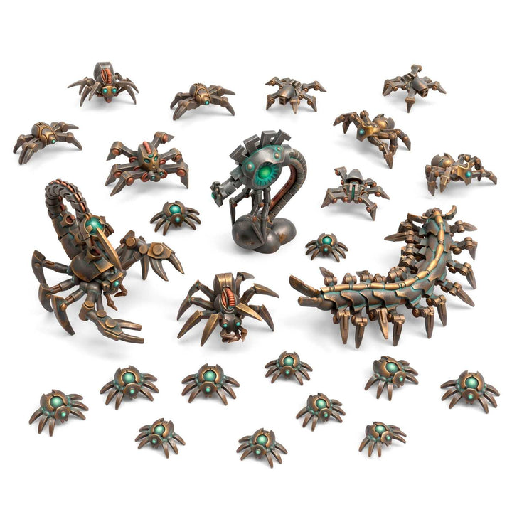 Swarm of Cybernetic Arachnids 1:48 (Green Stuff World)