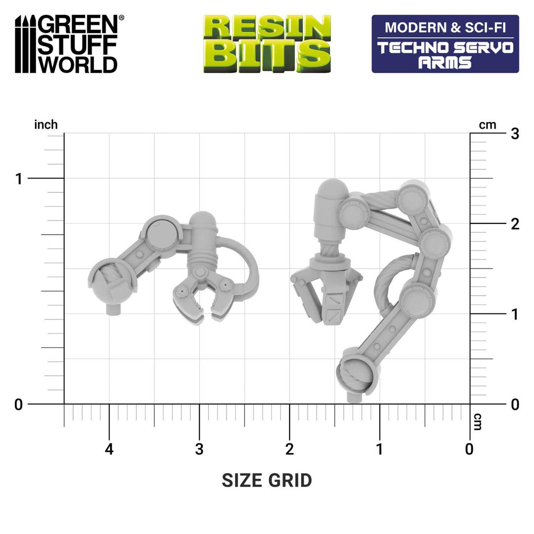 Techno Servo Arms 1:48 (Green Stuff World)