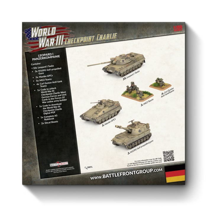 World War III: Checkpoint Charlie -  Leopard 1 Panzerkompanie (LE) (TGRAB04)