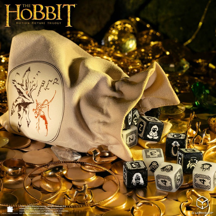 The Hobbit: Erebor Dice Pouch (Q-Workshop) (HOB/POU/190166/ERE)