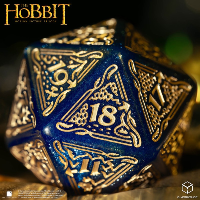 The Hobbit Spindown D20 - Aether TCG Jumbo Die (Q-Workshop) (HOB/190166/20LEV04)