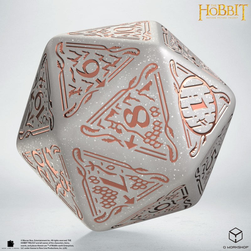 The Hobbit Spindown D20 - Radiant TCG Jumbo Die (Q-Workshop) (HOB/190166/20LEV05)