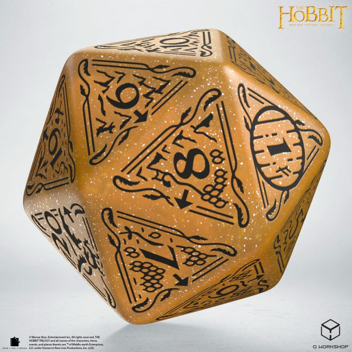 The Hobbit Spindown D20 - Solaris TCG Jumbo Die (Q-Workshop) (HOB/190166/20LEV06)