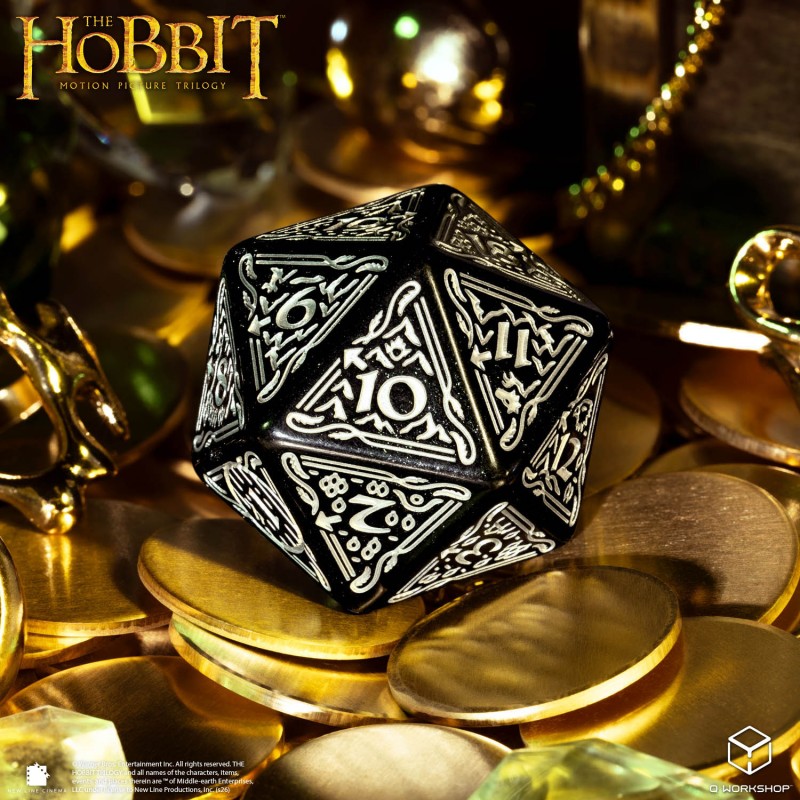 The Hobbit Spindown D20 - Umbral TCG Jumbo Die (Q-Workshop) (HOB/190166/20LEV02)