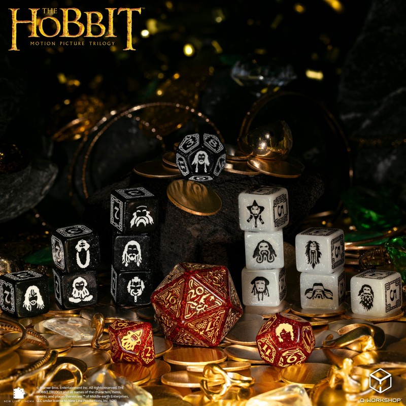 The Hobbit TCG Dice Set - Ember Hearth (Q-Workshop) (HOB/190166/TCGS03)