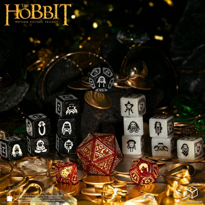 The Hobbit TCG Dice Set - Ember Hearth (Q-Workshop) (HOB/190166/TCGS03)