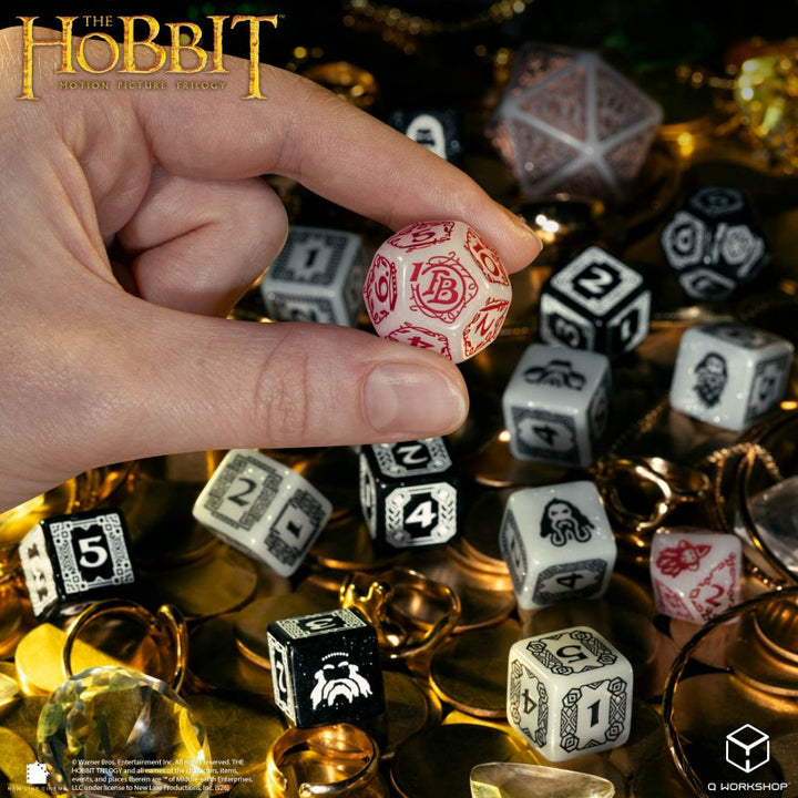 The Hobbit TCG Dice Set - Radiant Dawn (Q-Workshop) (HOB/190166/TCGS05)