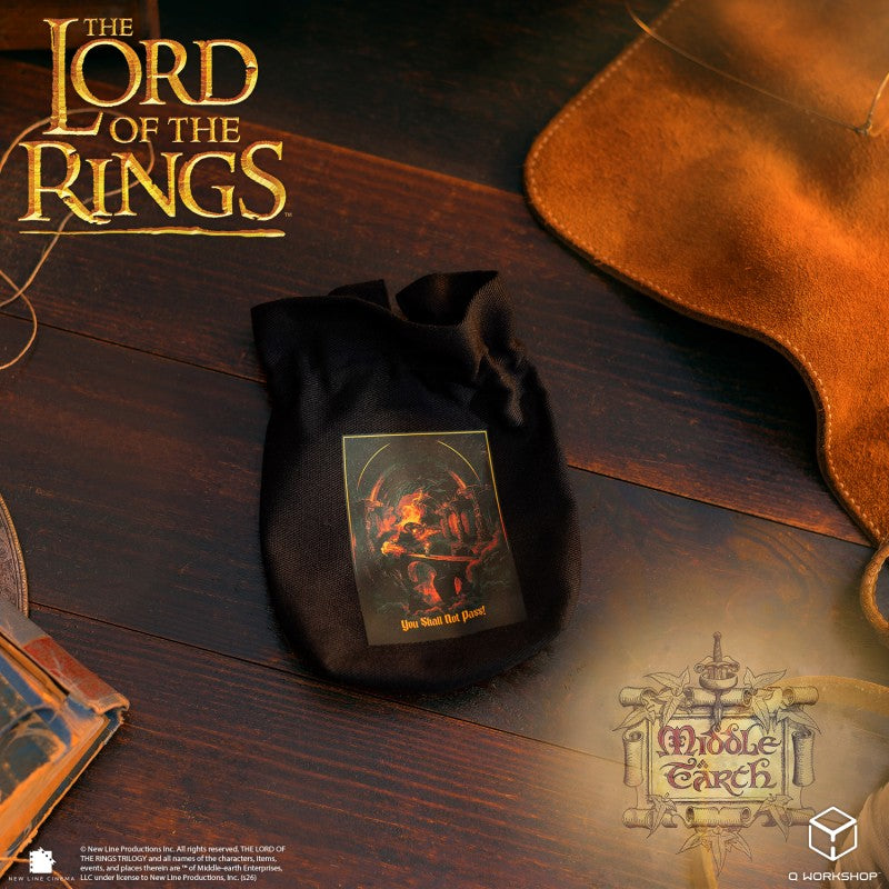 The Lord of the Rings: Bridge of Khazad-dûm Dice Pouch (Q-Workshop) (LOTR/POU/190166/BRI)