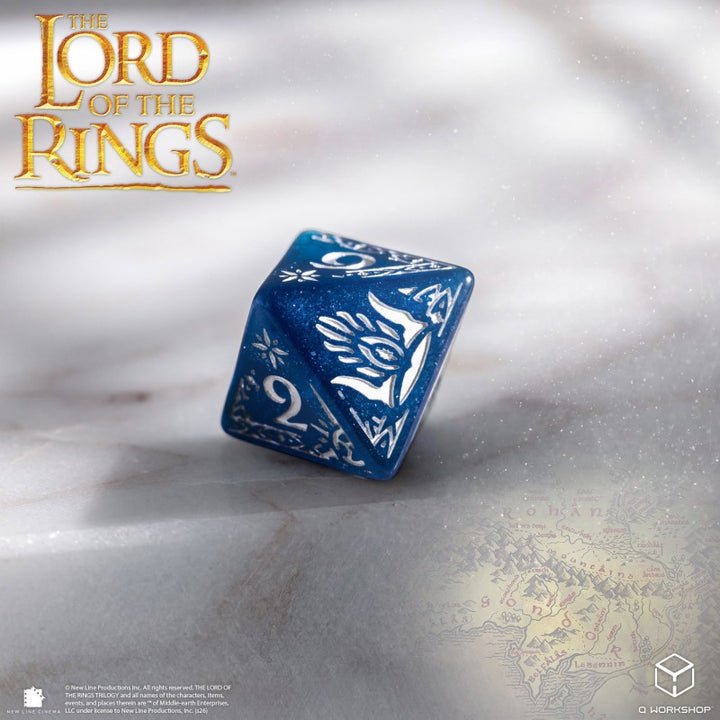 The Lord of the Rings: Gondor Dice Set (Q-Workshop) (LOTR/190166/GON/A)