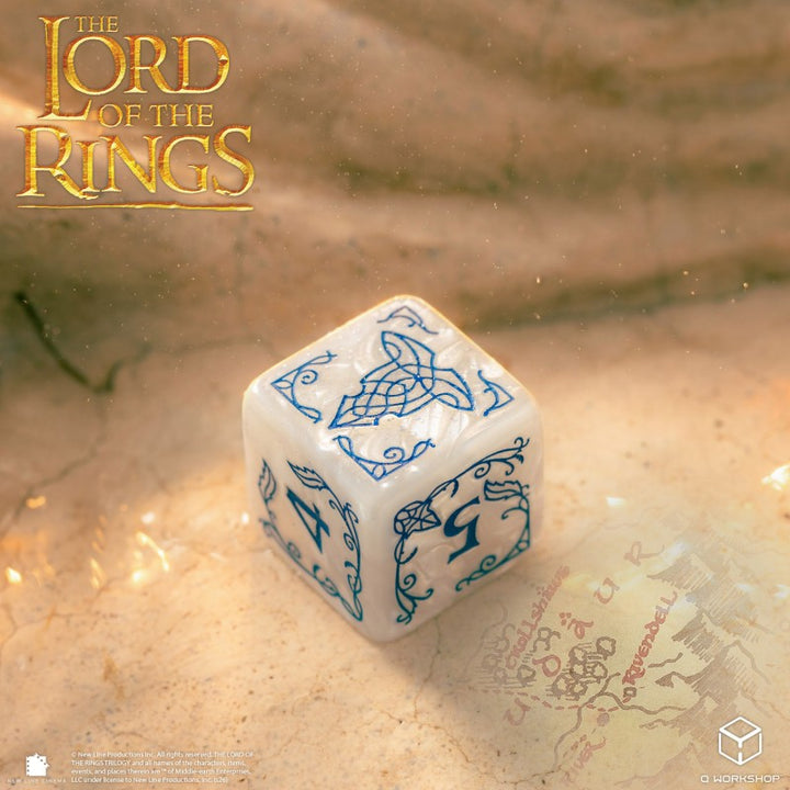 The Lord of the Rings: Rivendell Dice Set - Stone (Q-Workshop) (LOTR/190166/RIV/A1)