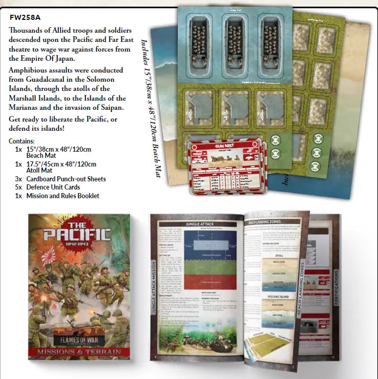 Flames of War: Pacific Beach Landing Pack (FW258A)