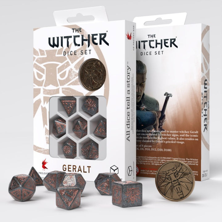 The Witcher Dice Set: Geralt - Price of Neutrality (Q-Workshop) (SWGE05)
