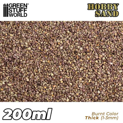 Thick Hobby Sand - Burnt Bown 200ml (Green Stuff World)