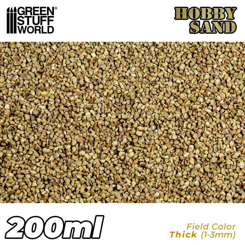 Thick Hobby Sand - Field Sand 200ml (Green Stuff World)