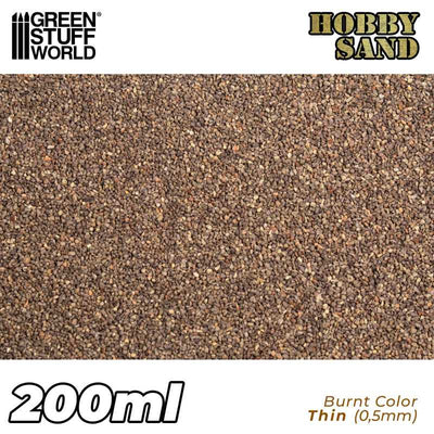 Thin Hobby Sand - Burnt Bown 200ml (Green Stuff World)