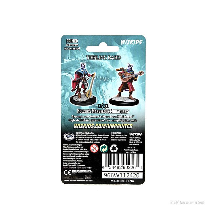 Dungeons & Dragons - Nolzur's Marvelous Miniatures: Tiefling Bard Female