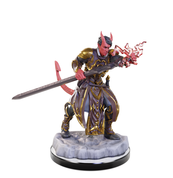 Dungeons & Dragons - Nolzur's Marvelous Miniatures: Tiefling Warlocks