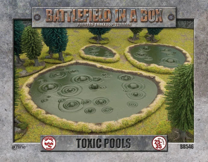 Battlefield in a Box: Features - Toxic Pools (x3) (BB546)