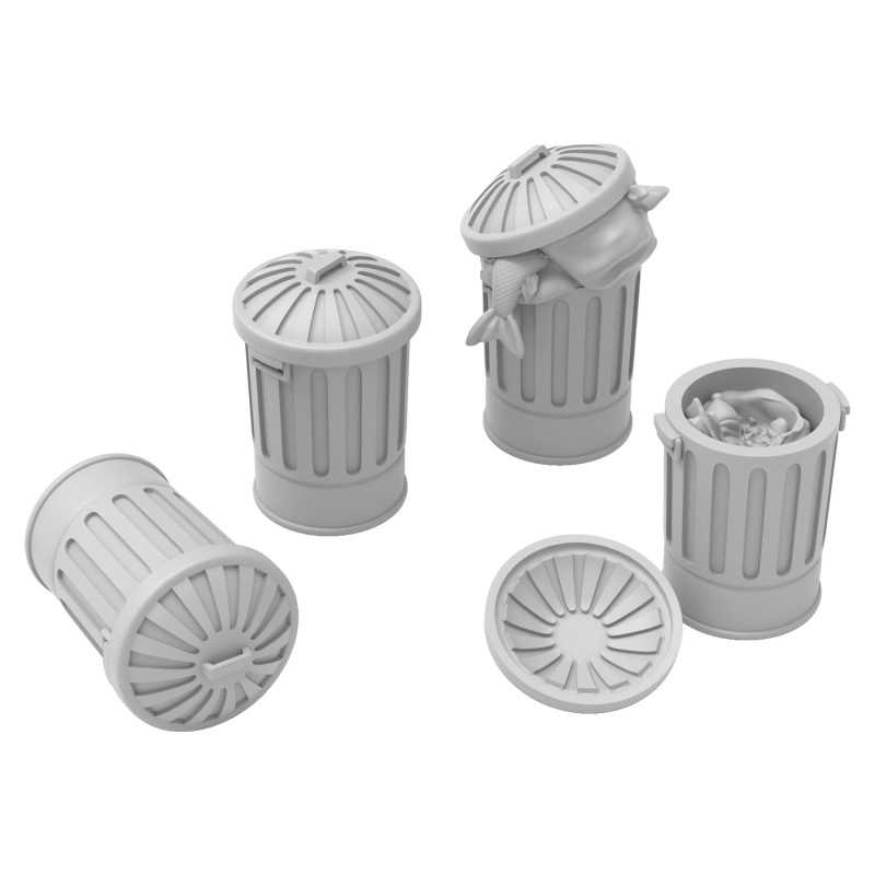 Trash Cans (Green Stuff World)