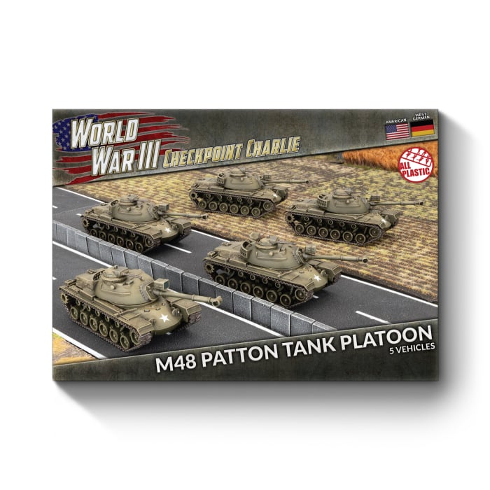World War III: Checkpoint Charlie - M48 Patton Tank Platoon (TUBX23)