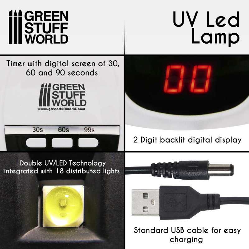 Ultraviolet LED Lamp (Green Stuff World)