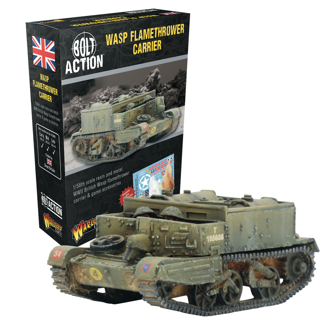 Bolt Action: Wasp flamethrower carrier