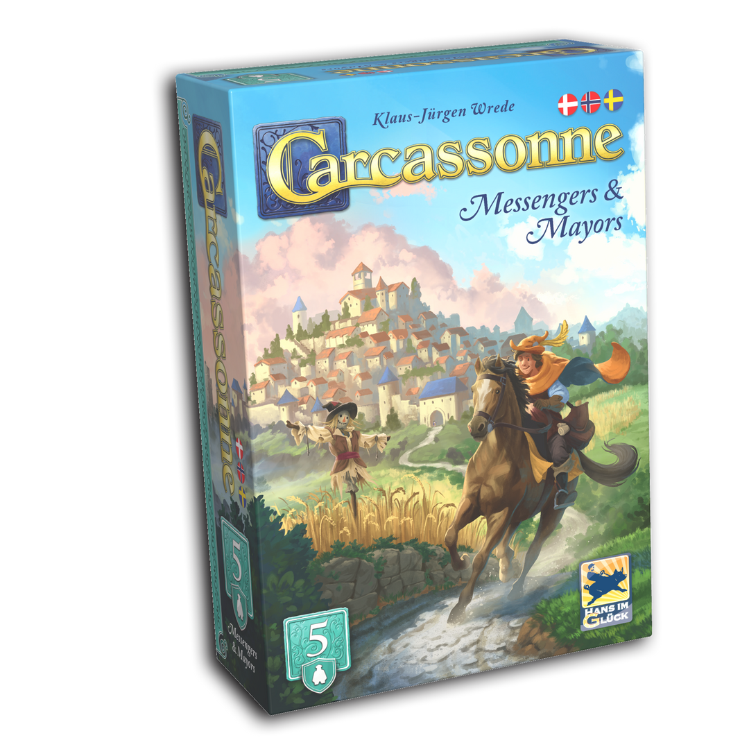 Carcassonne: Expansion 5 Messengers & Mayors (2025) (nordisk)