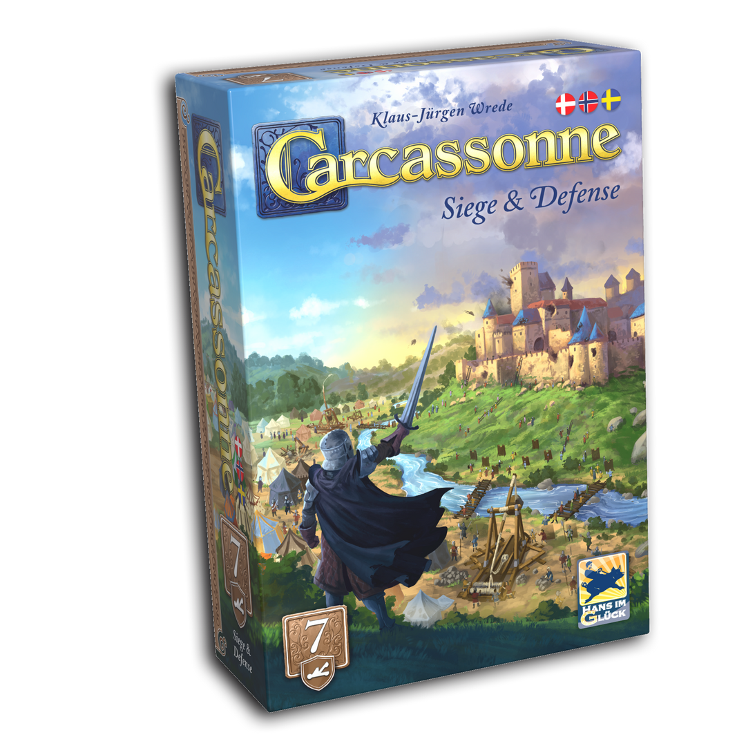 Carcassonne: Expansion 7 Siege & Defense (2025) (nordisk)