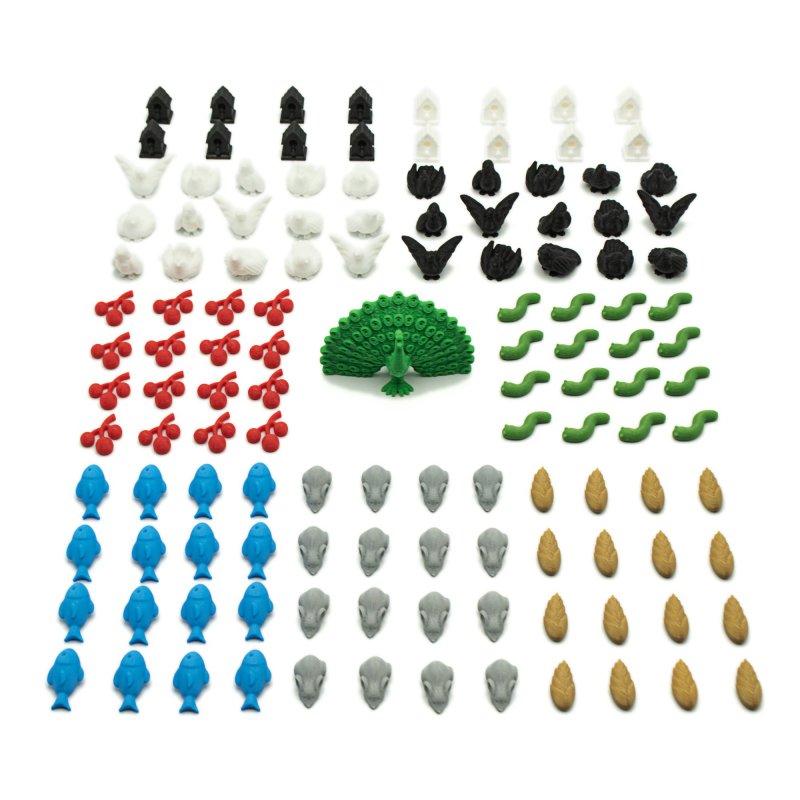 Upgrade Kit for Wingspan Asia - 127 pieces (BGExpansions)
