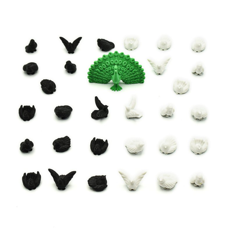 Upgrade Kit for Wingspan Asia - 127 pieces (BGExpansions)