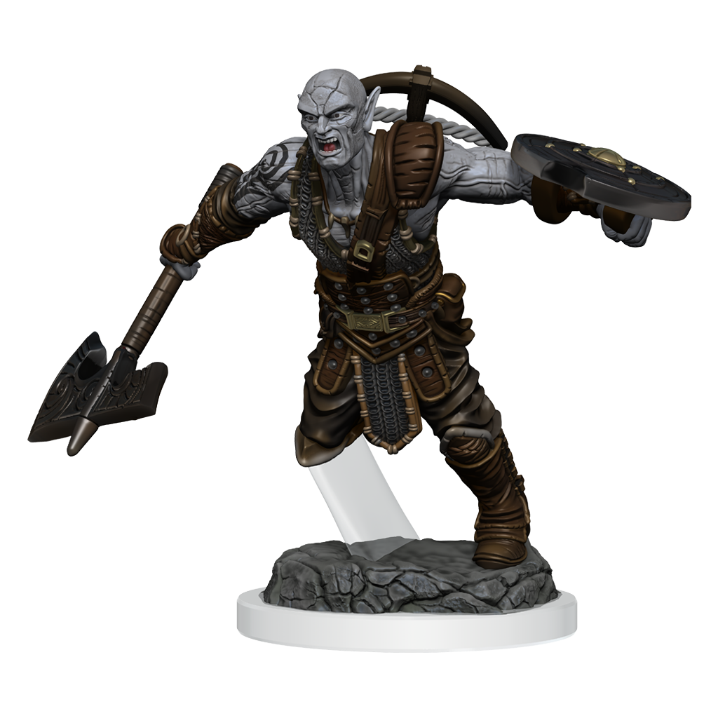 Dungeons & Dragons - Nolzur's Marvelous Miniatures: Earth Genasi Fighter