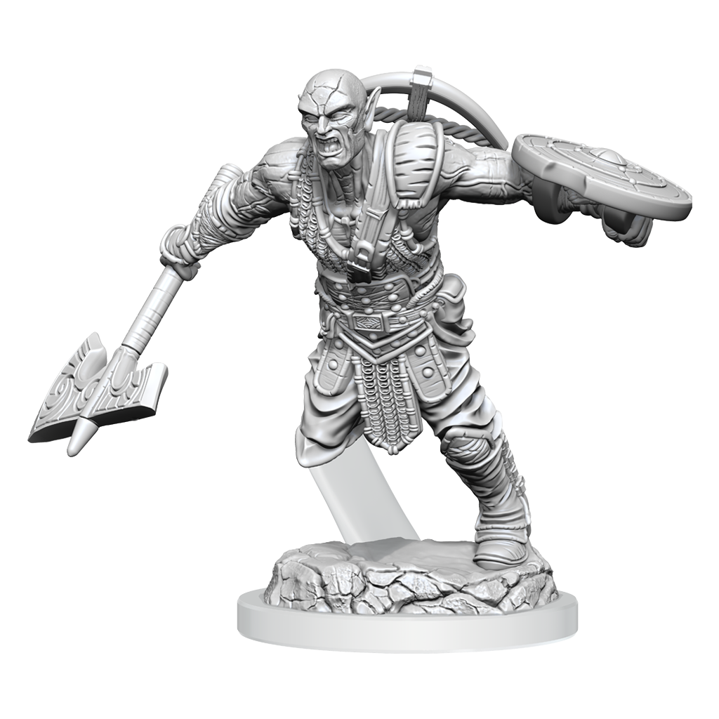 Dungeons & Dragons - Nolzur's Marvelous Miniatures: Earth Genasi Fighter