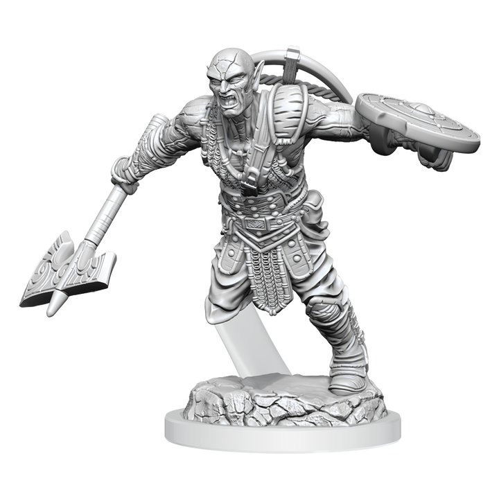 Dungeons & Dragons - Nolzur's Marvelous Miniatures: Earth Genasi Fighter