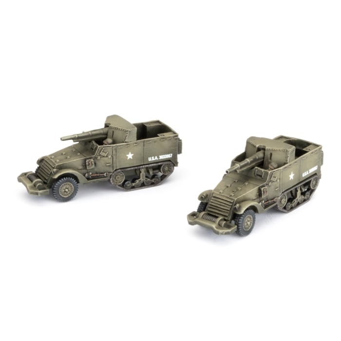 Flames of War: Marine 75mm SPM Self-propelled Gun Platoon (US103)