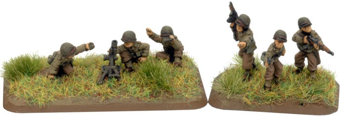 Flames of War: FSSF/Ranger "Devil's Brigade" Platoon (US821)