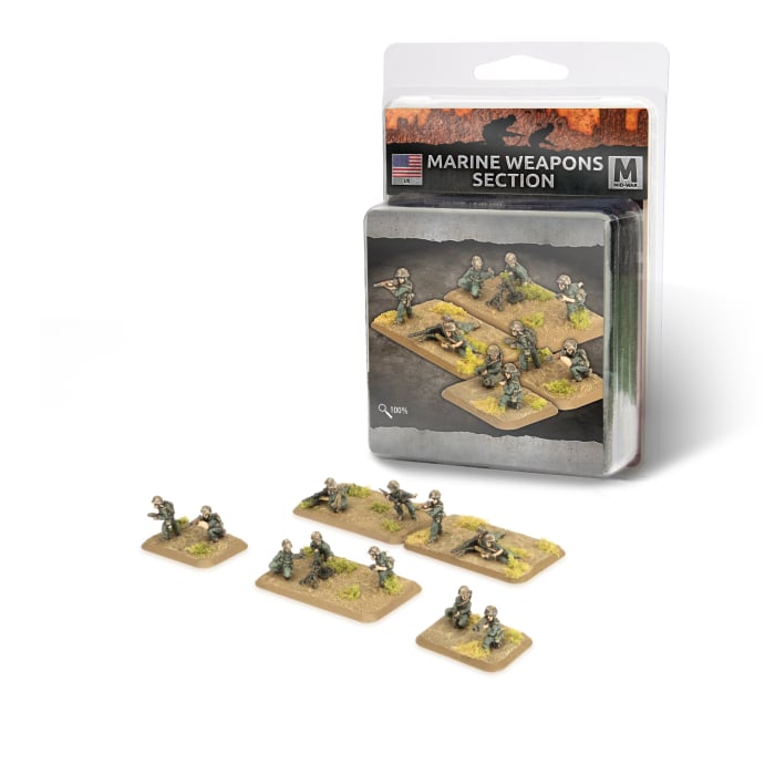 Flames of War: Marine Weapons Section (US813)