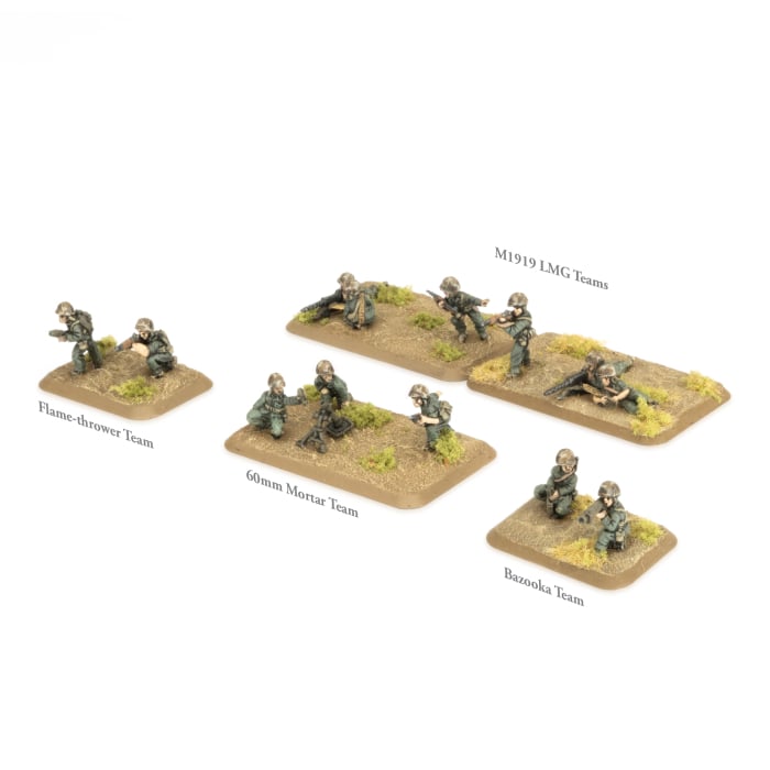 Flames of War: Marine Weapons Section (US813)