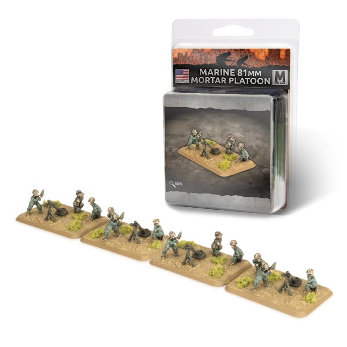 Flames of War: Marine 81mm Mortar Platoon (US815)