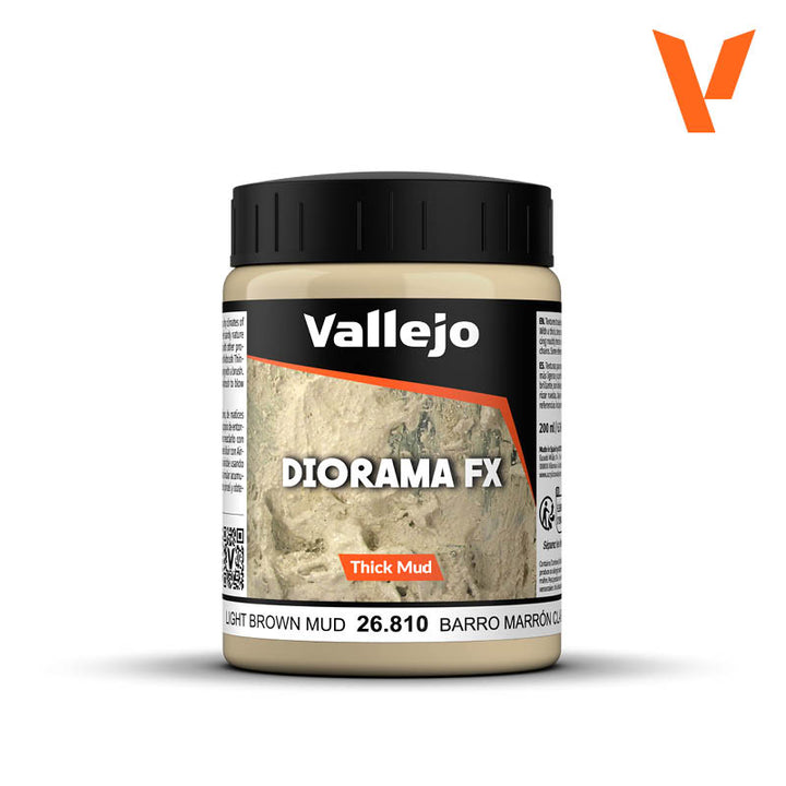 Vallejo Diorama FX: Light Brown Thick Mud (26.810)