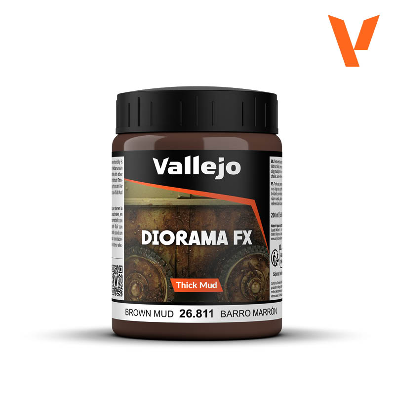 Vallejo Diorama FX: Brown Thick Mud (26.811)