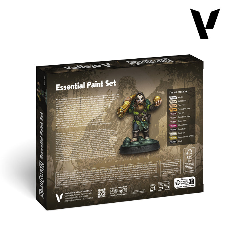 Vallejo: Squidmar Essential Paint Set (72.201)