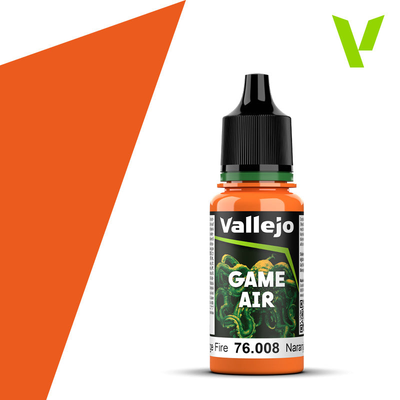 Vallejo Game Air: Orange Fire (76.008)