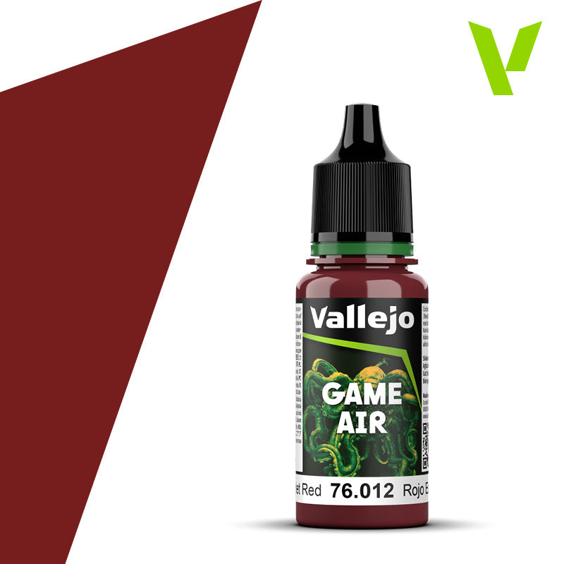 Vallejo Game Air: Scarlet Red (76.012)