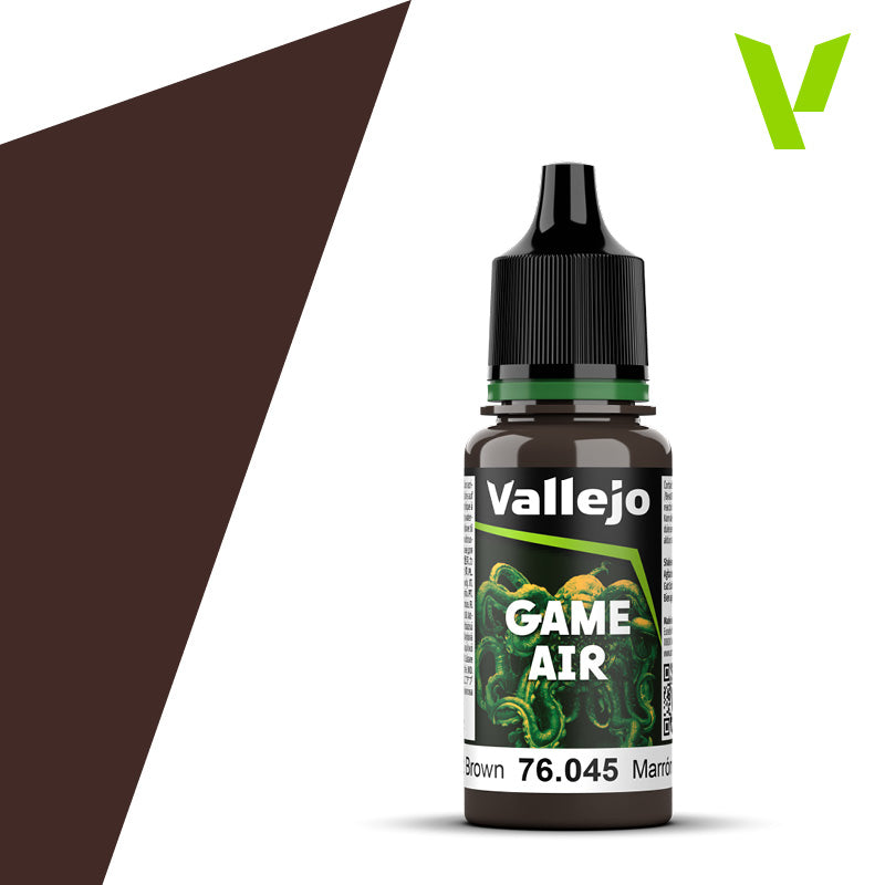 Vallejo Game Air: Charred Brown (76.045)