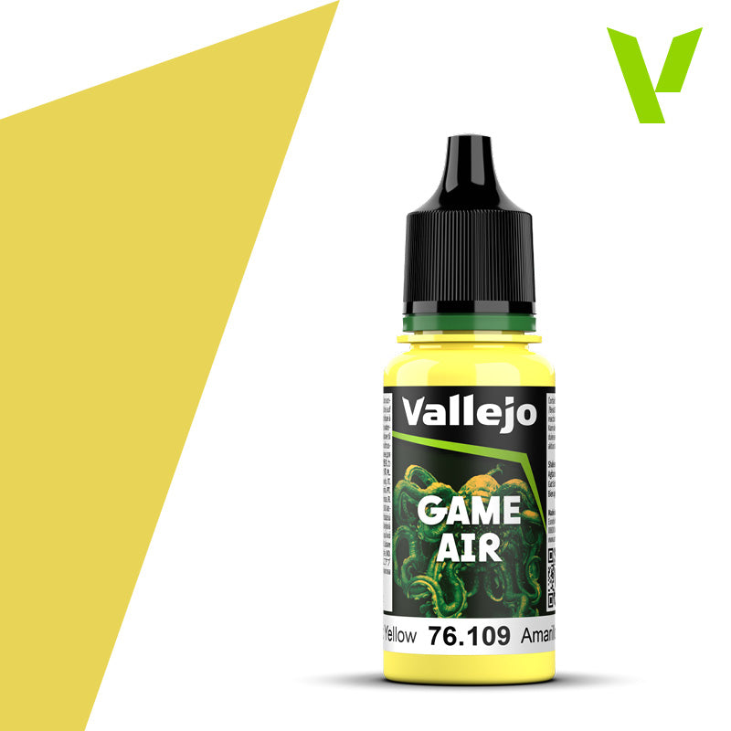 Vallejo Game Air: Toxic Yellow (76.109)