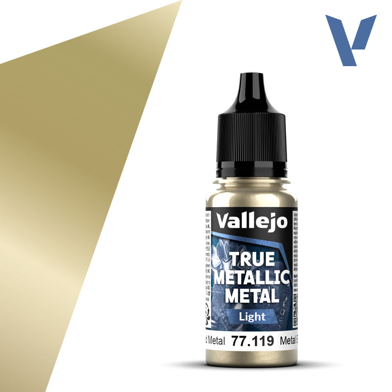 Vallejo True Metallic: Light - Aged Metal (77.119)