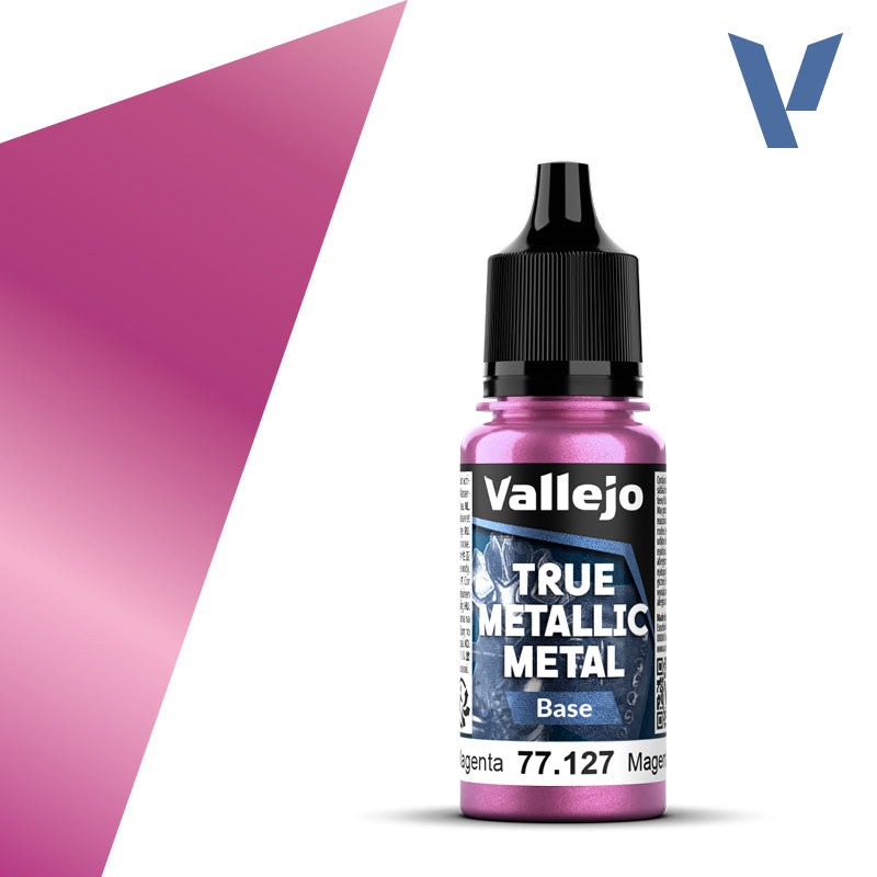 Vallejo True Metallic: Base - Crimson Magenta (77.127)