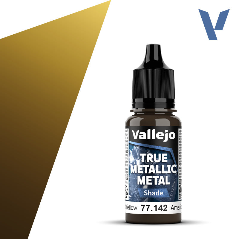 Vallejo True Metallic: Shade - Radiant Yellow (77.142)